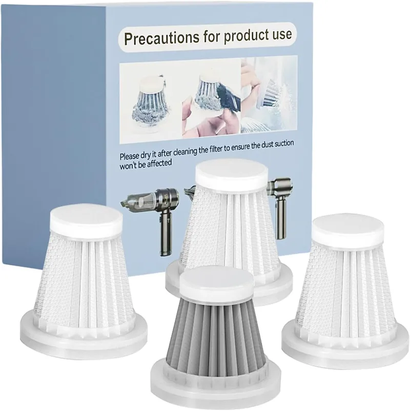 Lyiazsoy HEPA Replacement Filters (4 pcs) – White